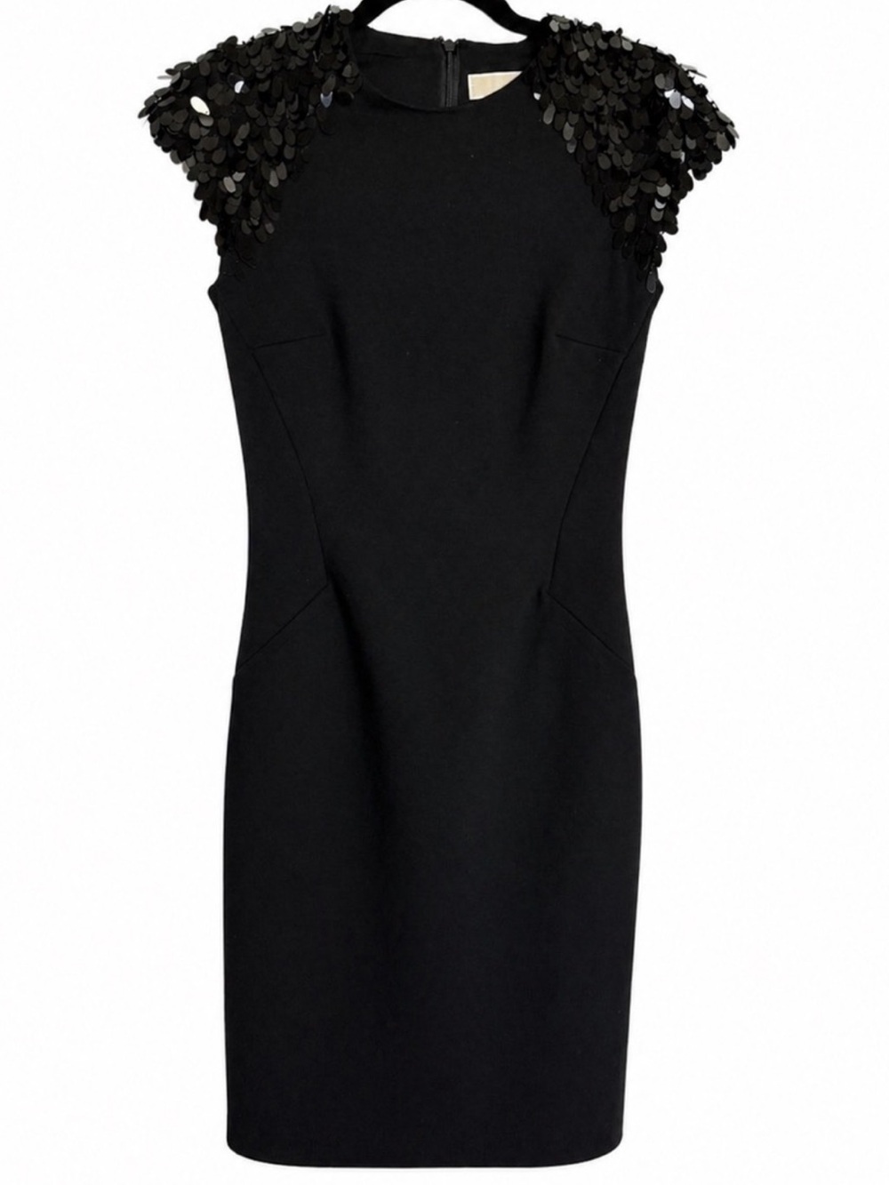 MICHAEL Michael Kors Sequin Sleeve Sheath Dress